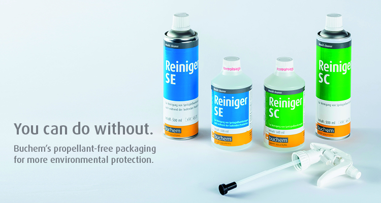 You can do without - Buchem's new propellant-free packaging for more environmental protection.